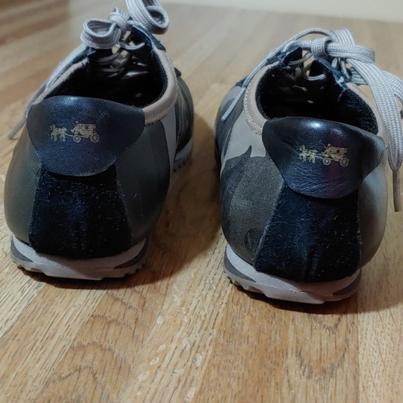 Coach Ivory Camouflage Sneakers 6.5M - Picture 10 of 16